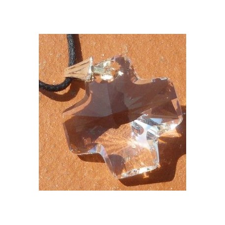 Pendentif CROIX cristal Swarovski