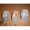 Crânes de cristal de roche 